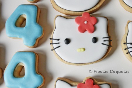 Galletas decoradas de la Hello Kitty