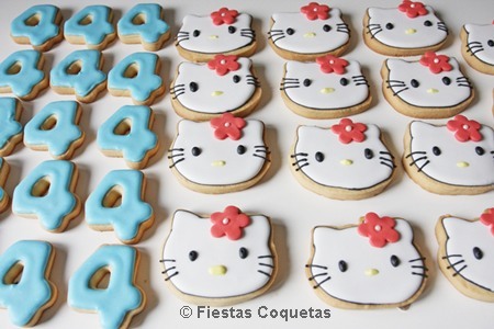 Galletas decoradas de la Hello Kitty