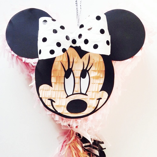 Piñata personalizada de la Minnie Mouse