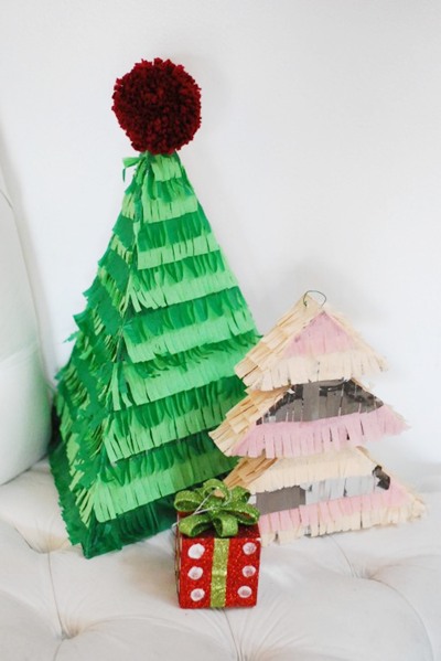 Tutorial: Piñata Árbol de Navidad - Fiestas Coquetas Blog