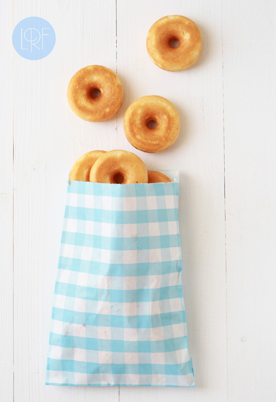 Mini donuts de queso de la receta de la felicidad