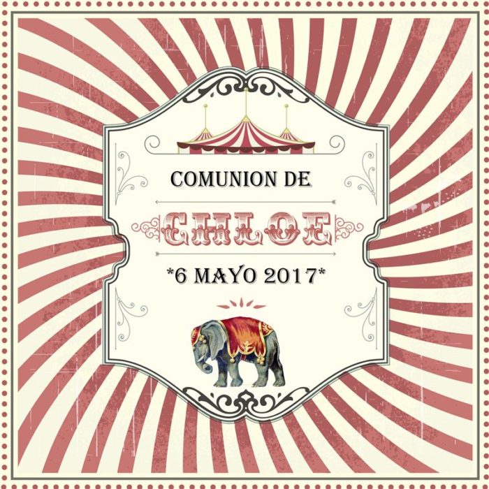 cartel-comunion-circo-chloe-vintage